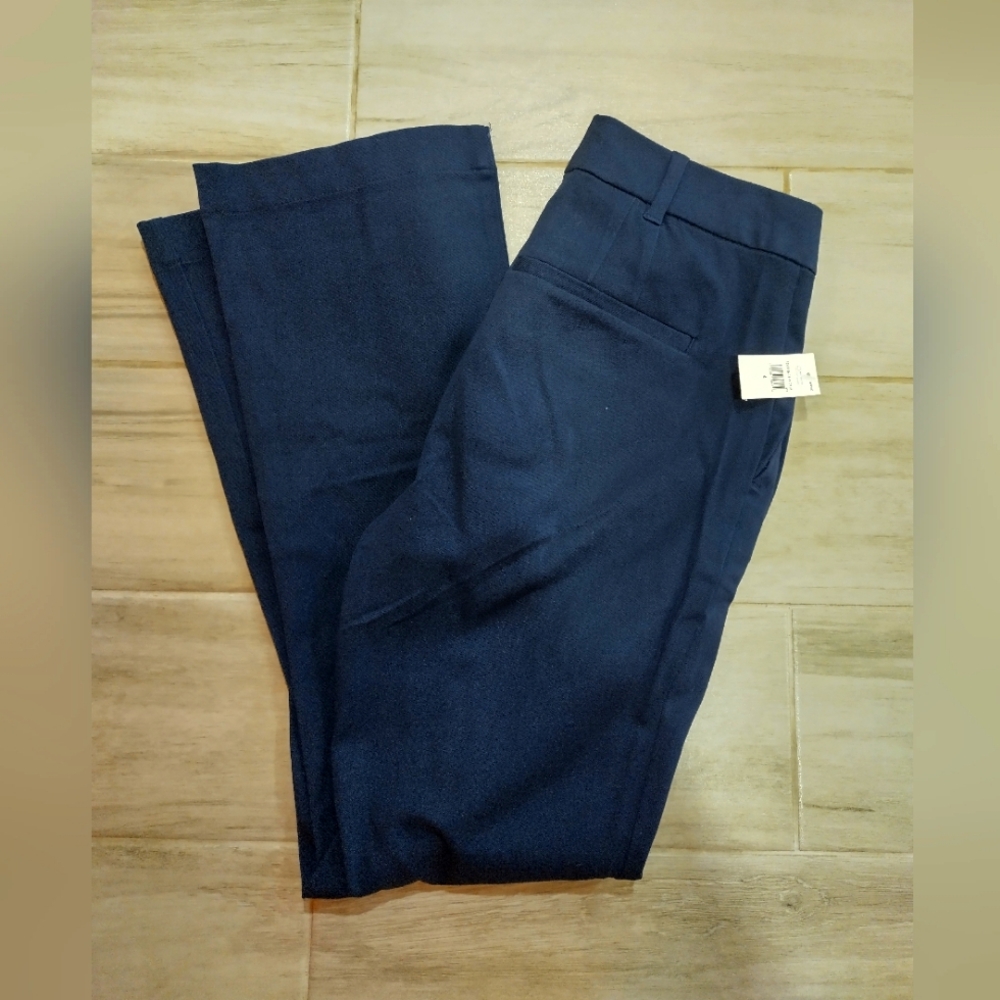 GAP Dark Blue High Rise Kick Fit Pants
